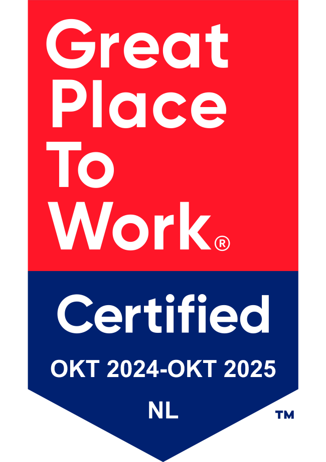 Great place to work certificaat Great place to work certificaat